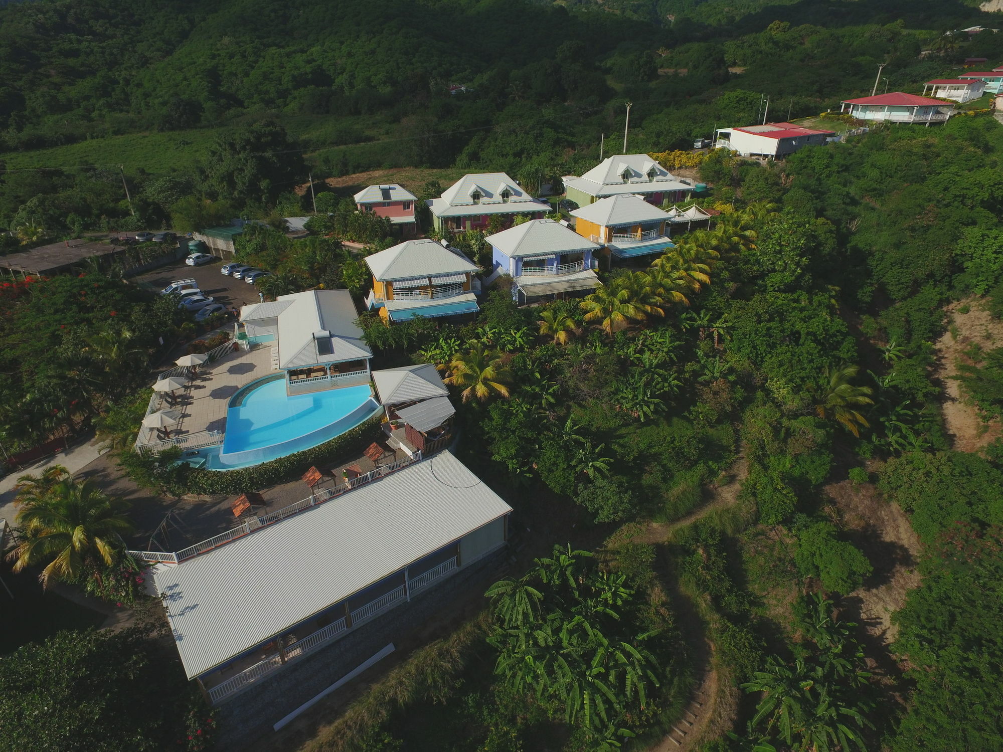 Hotel Village Pomme Cannelle 3 Etoiles Le Prêcheur Kültér fotó